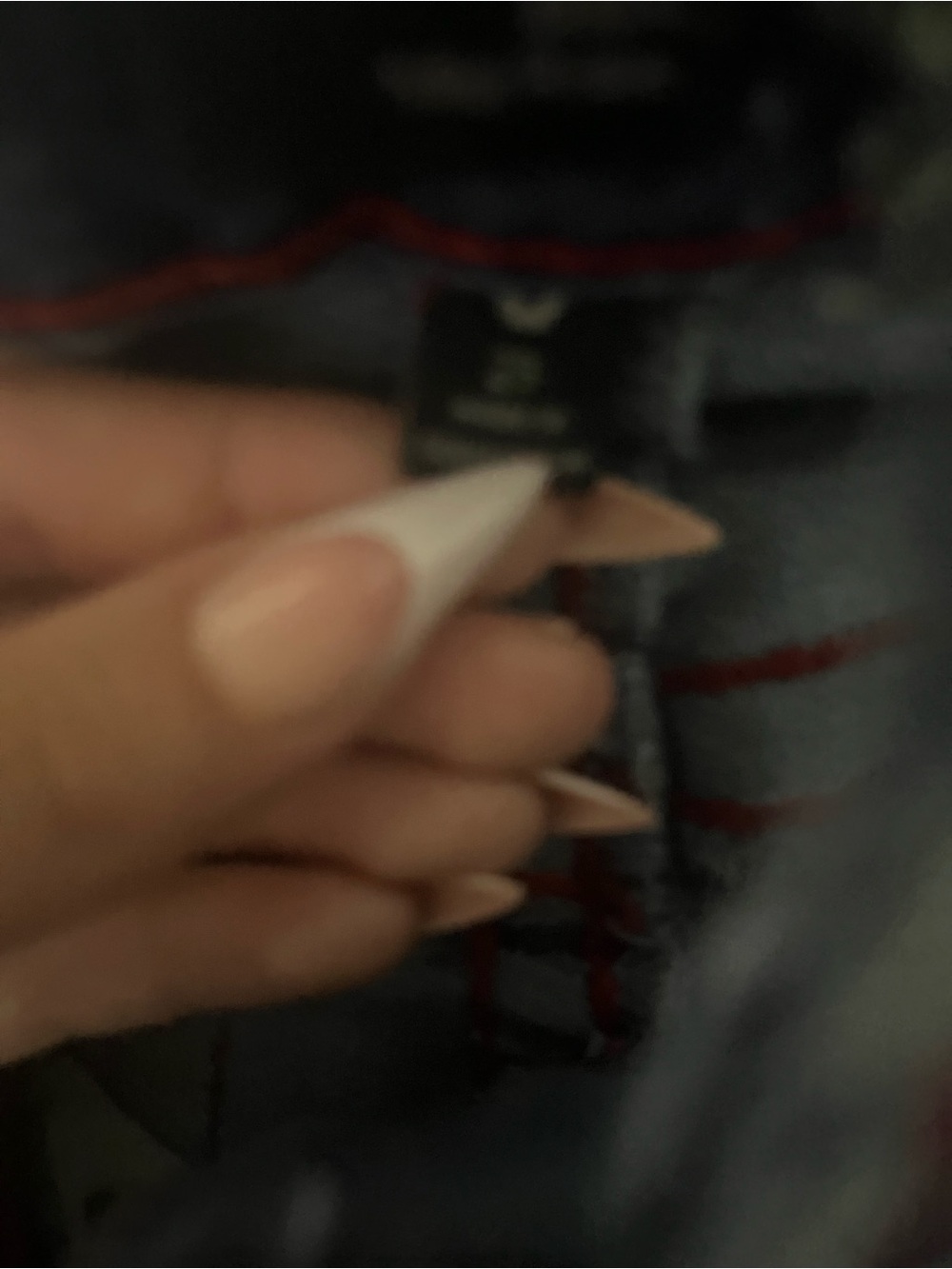True Religion Bootcut Jeans with Red Contrast Stitching - Picture 2 of 3